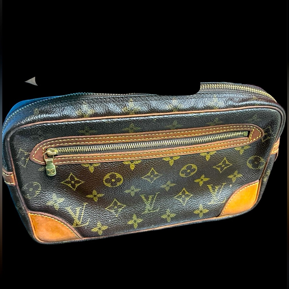 Louis Vuitton Monogram Marly Dragonne Clutch Bag
